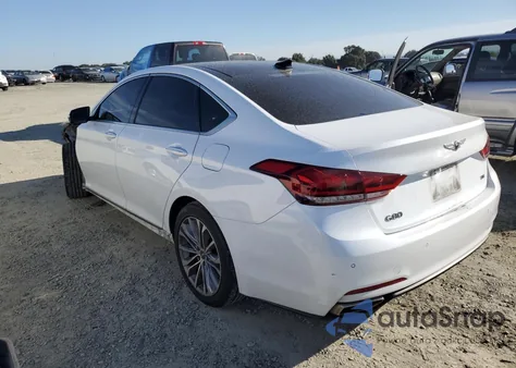 2017 Genesis G80 Base from USA, damaged, VIN KMHGN4JE0HU183191